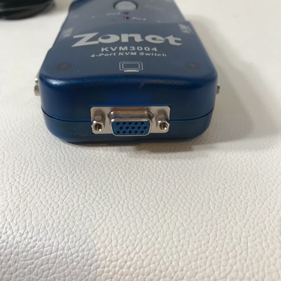 Zonet KVM3004 4-port KVM Switch Without VGA Monitor Cables - Picture 3 of 8